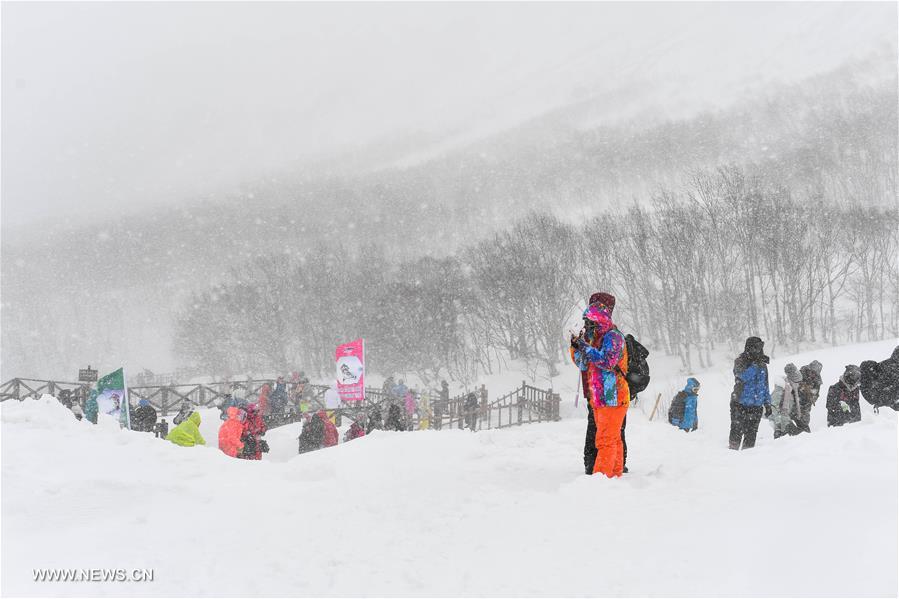 CHINA-JILIN-CHANGBAI MOUNTAIN-SNOW (CN)