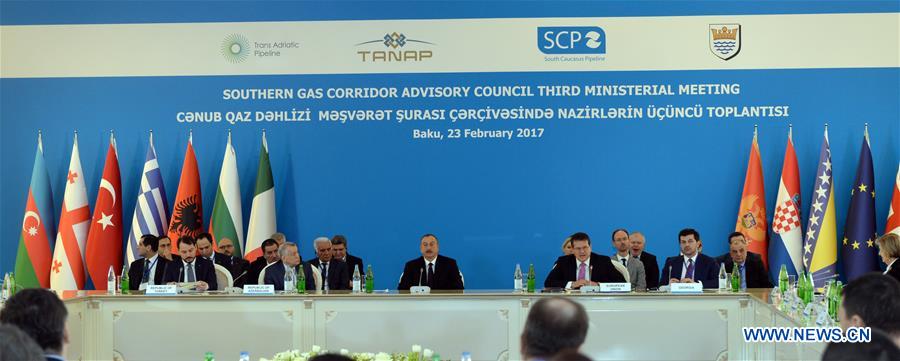AZERBAIJAN-BAKU-SOUTH GAS CORRIDOR 