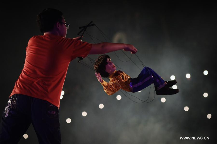 THAILAND-KANCHANABURI-CULTURE-WORLD-PUPPETRY-FESTIVAL