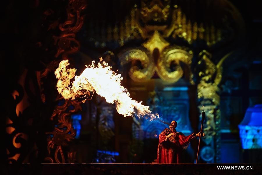 THAILAND-KANCHANABURI-CULTURE-WORLD-PUPPETRY-FESTIVAL