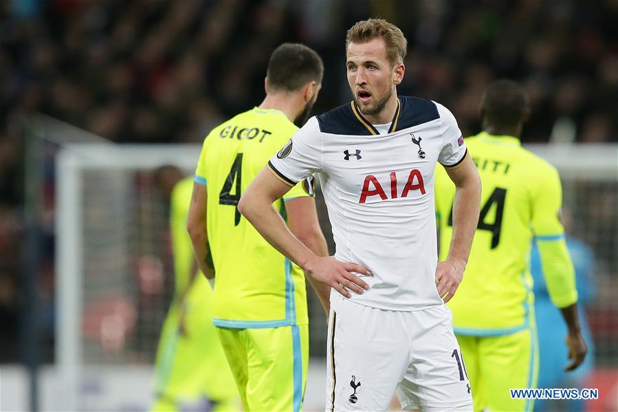 (SP) BRITAIN-LONDON-SOCCER-EUROPA LEAGUE-TOTTENHAM HOTSPUR VS GENT 
