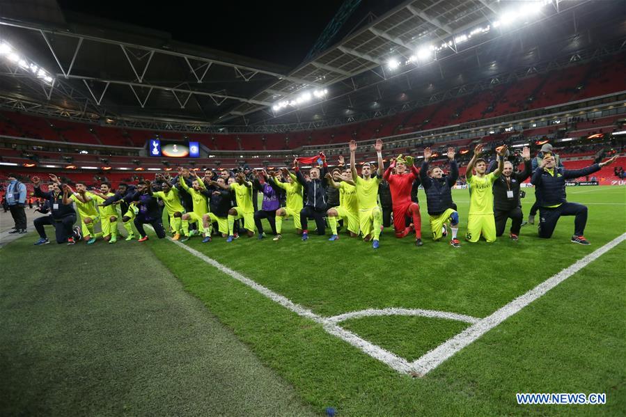 (SP) BRITAIN-LONDON-SOCCER-EUROPA LEAGUE-TOTTENHAM HOTSPUR VS GENT 
