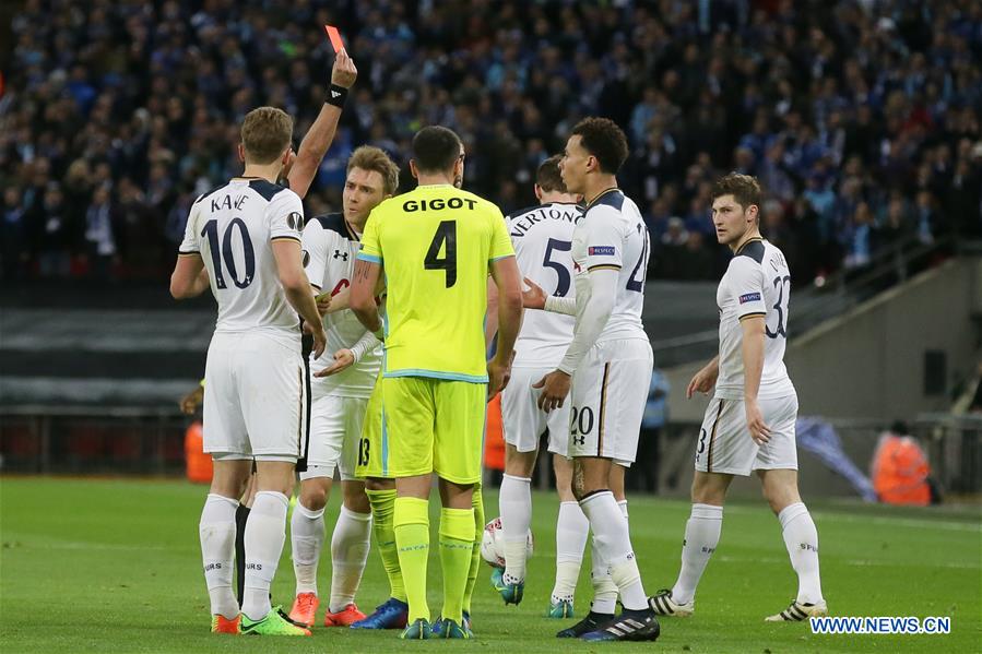 (SP) BRITAIN-LONDON-SOCCER-EUROPA LEAGUE-TOTTENHAM HOTSPUR VS GENT
