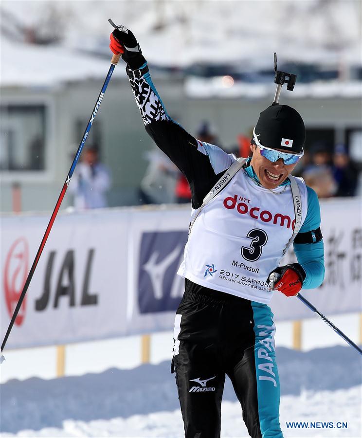 (SP)JAPAN-SAPPORO-ASIAN WINTER GAMES-BIATHLON