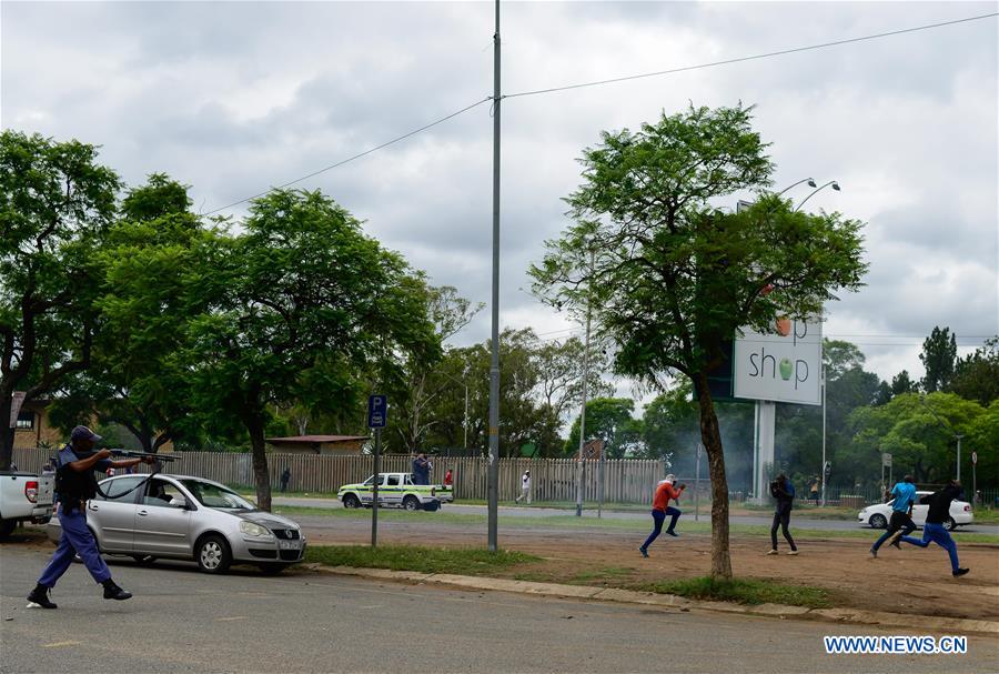 SOUTH AFRICA-PRETORIA-PROTEST