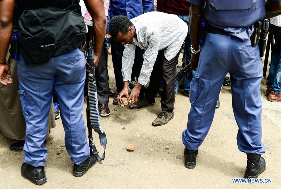 SOUTH AFRICA-PRETORIA-PROTEST