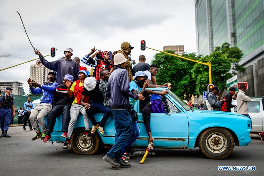 SOUTH AFRICA-PRETORIA-PROTEST