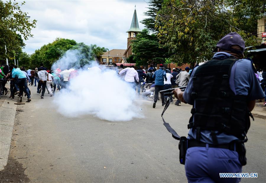 SOUTH AFRICA-PRETORIA-PROTEST