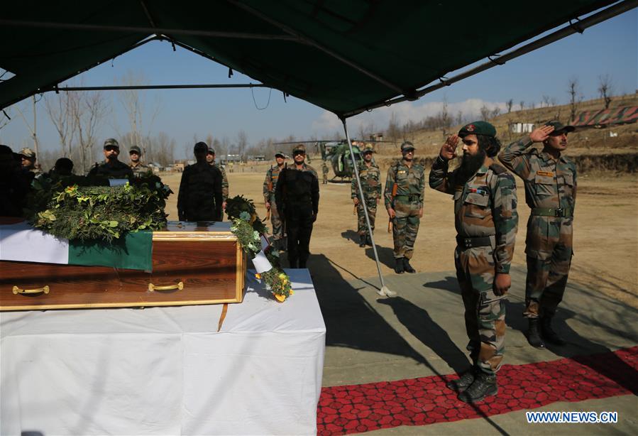 KASHMIR-PANJPORA-ARMY TROOPER-FUNERAL