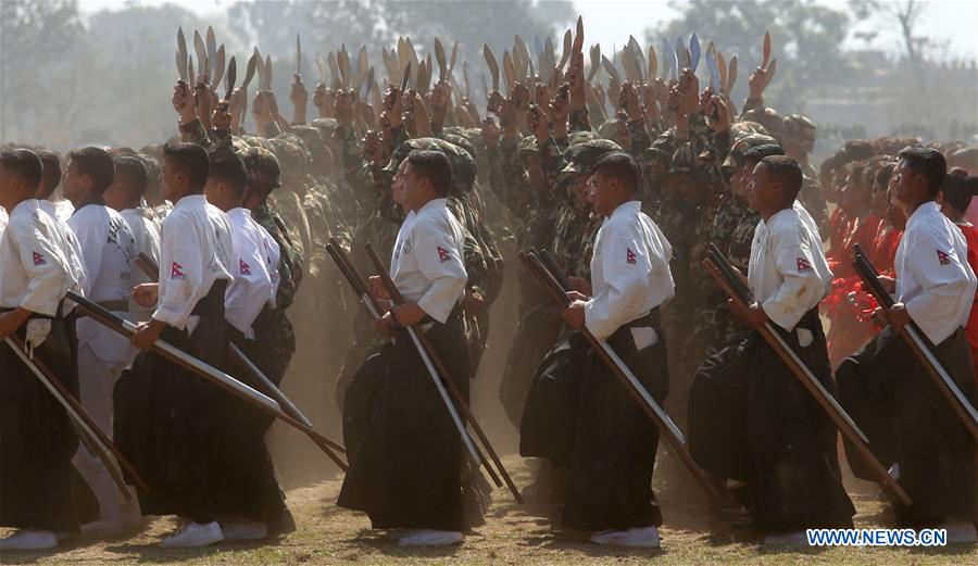 NEPAL-KATHMANDU-CELEBRATION-ARMY DAY