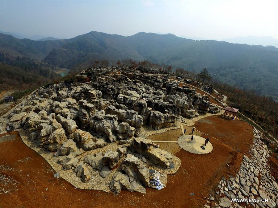 #CHINA-ANHUI-YIXIAN-STONE FOREST (CN)