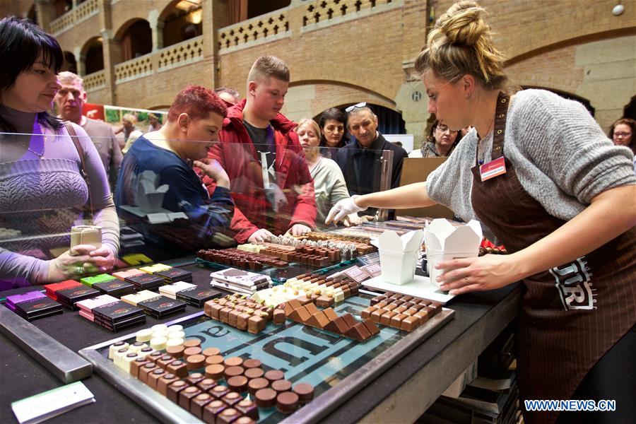 NETHERLANDS-AMSTERDAM-CHOCOLATE FESTIVAL
