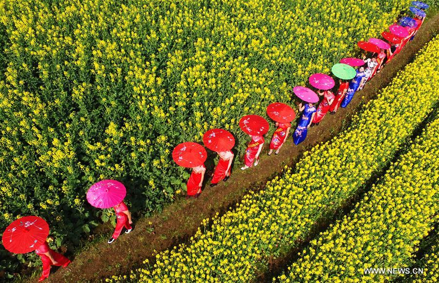 #CHINA-SPRING SCENERY-AERIAL VIEW (CN)