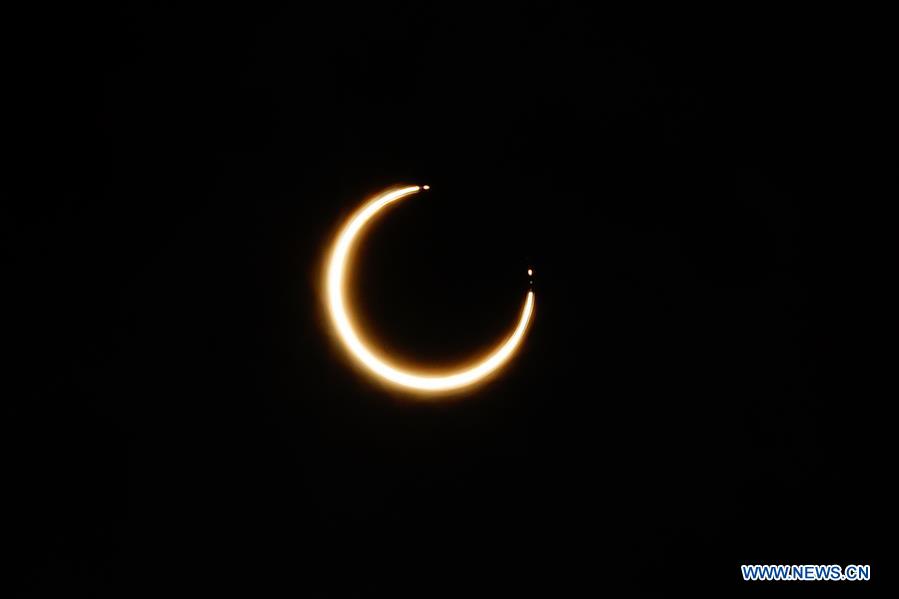 CHILE-VILLA MANIHUALES-ENVIRONMENT-ECLIPSE