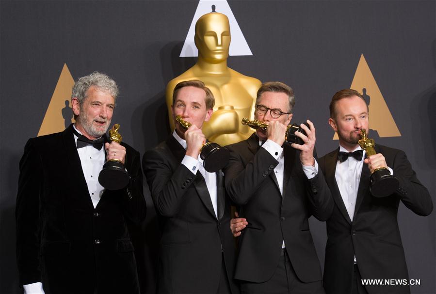 U.S.-LOS ANGELES-OSCAR-AWARD