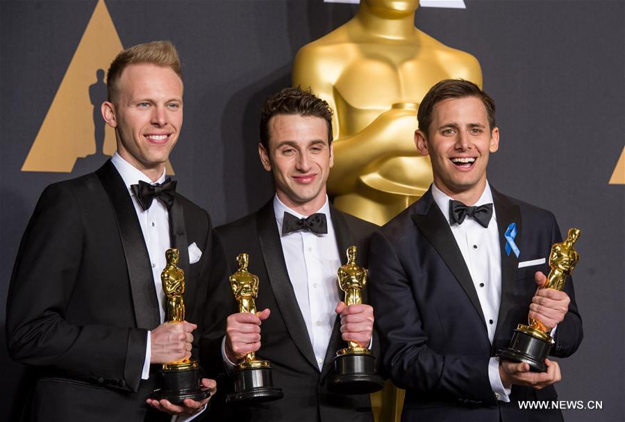 U.S.-LOS ANGELES-OSCAR-AWARD