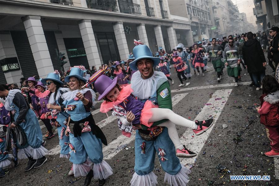 GREECE-ATHENS-SOCIETY-CARNIVAL