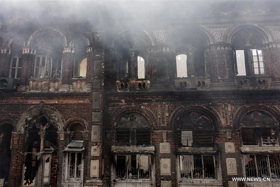 INDIA-KOLKATA-FIRE