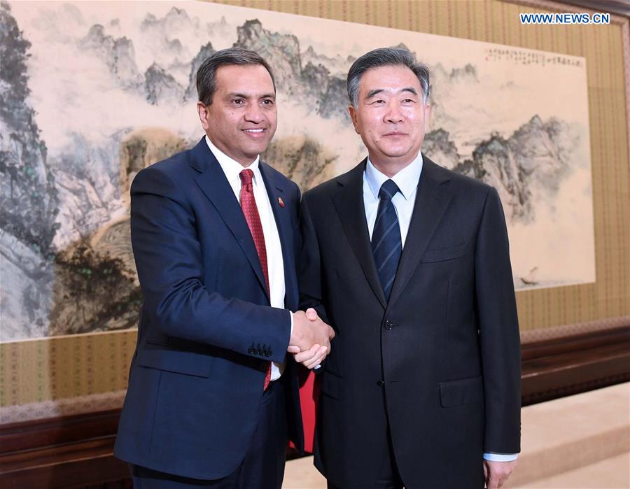 CHINA-BEIJING-WANG YANG-MICKY PANT-MEETING(CN)