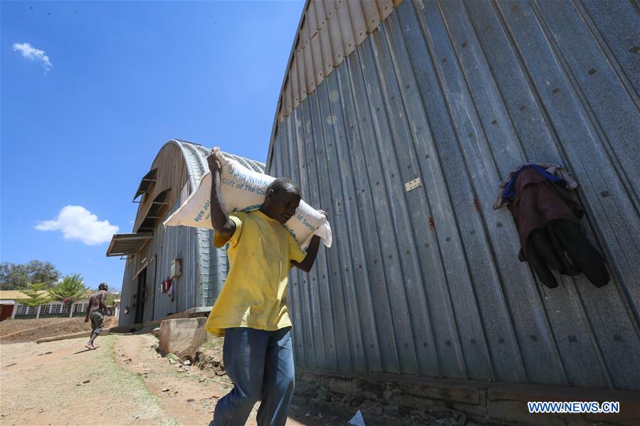 KENYA-MARALAL-DROUGHT-RELIEF FOOD