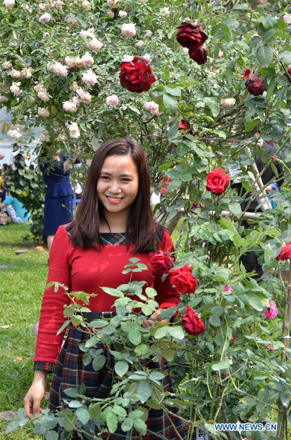 VIETNAM-HANOI-ROSE FESTIVAL   