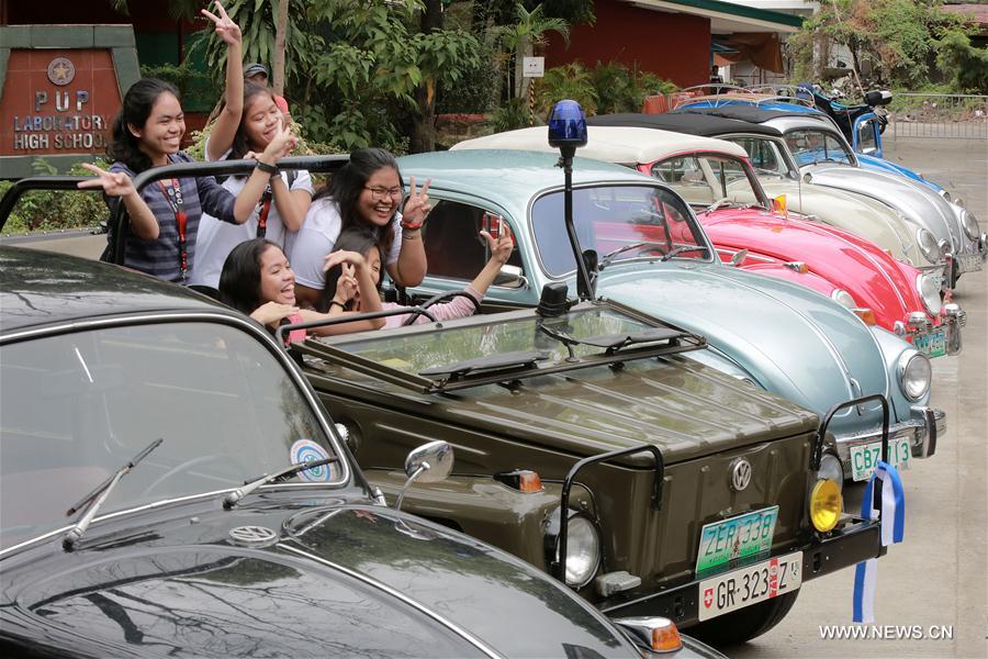 PHILIPPINES-MANILA-VOLKSWAGEN EVOLUTION-EXHIBITION