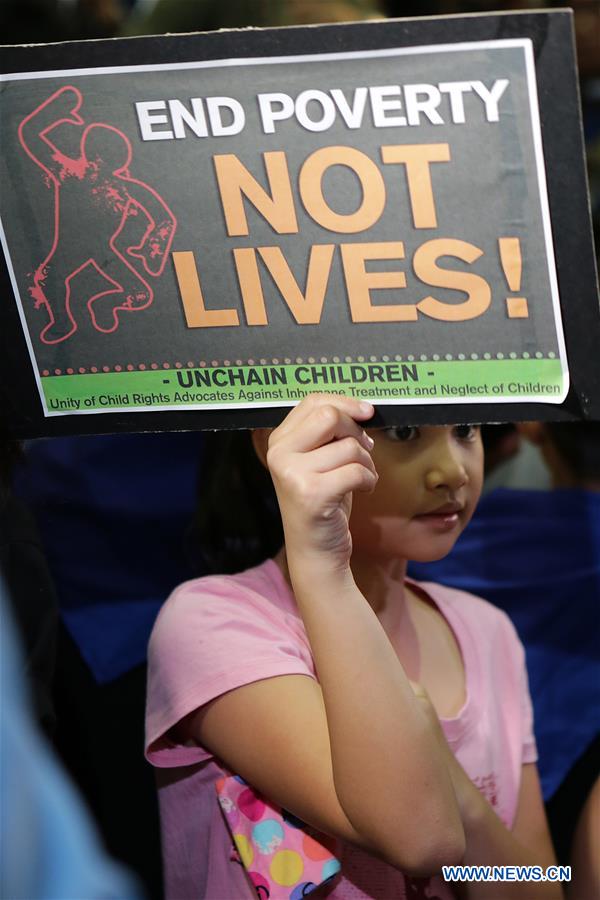 PHILIPPINES-MANILA-CHILDREN'S RIGHTS-RALLY