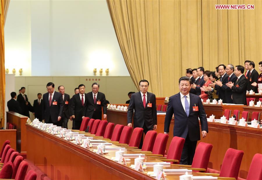 (TWO SESSIONS)CHINA-BEIJING-NPC-OPENING-LEADERS (CN) 
