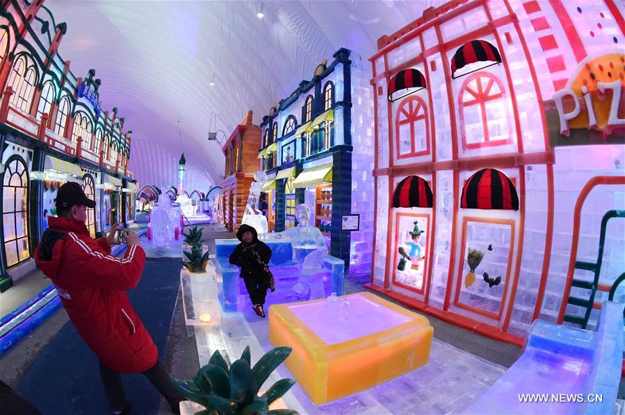 CHINA-HARBIN-ICE-SNOW WORLD THEME PARK-OPEN (CN)