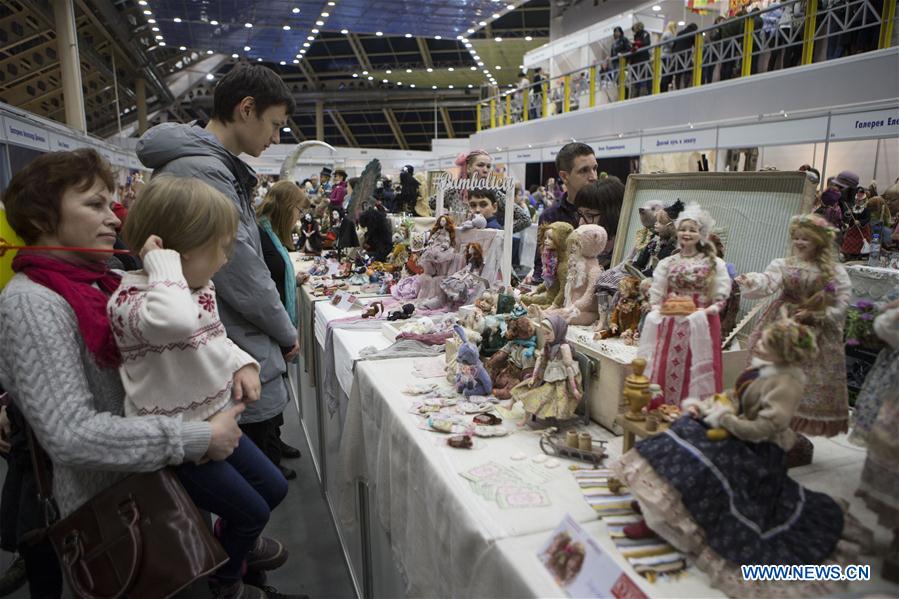 RUSSIA-MOSCOW-DOLL EXPO