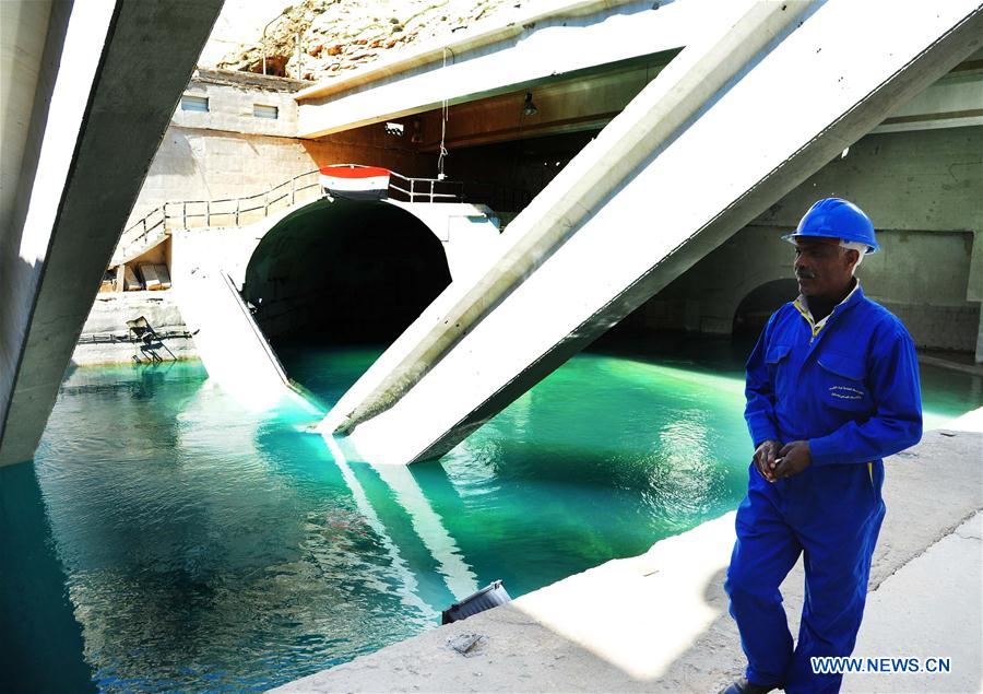 SYRIA-DAMASCUS-WATER SPRING-MAINTENANCE