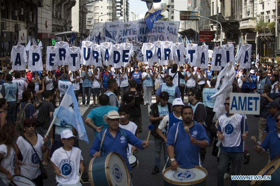 ARGENTINA-BUENOS AIRES-SOCIETY-PROTEST