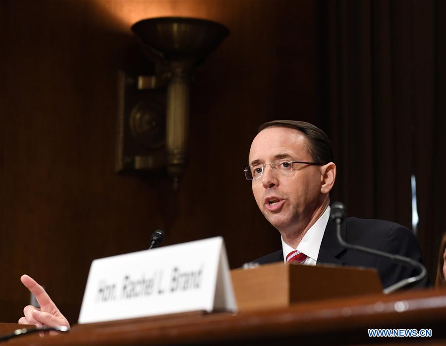 U.S.-WASHINGTON D.C.-DEPUTY ATTORNEY GENERAL-NOMINATION HEARING