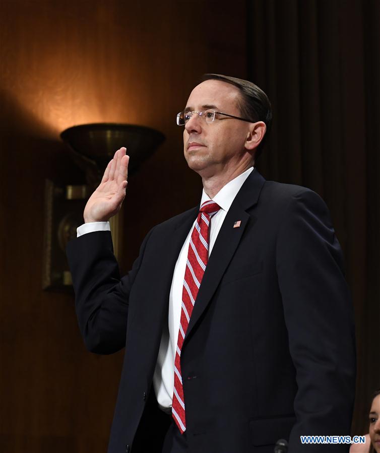 U.S.-WASHINGTON D.C.-DEPUTY ATTORNEY GENERAL-NOMINATION HEARING