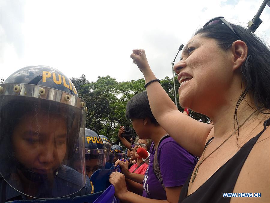 PHILIPPINES-MANILA-PROTEST