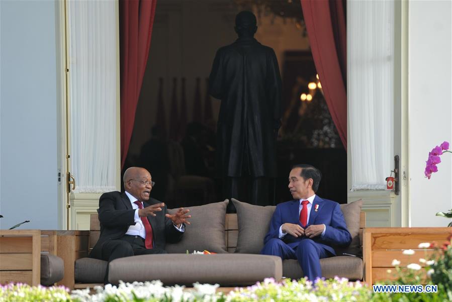 INDONESIA-JAKARTA-SOUTH AFRICA-PRESIDENT-VISIT