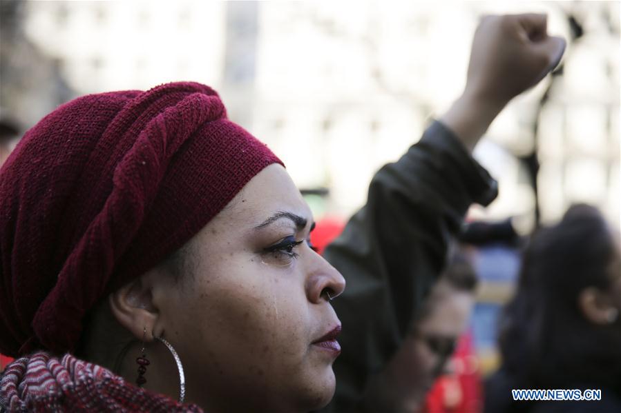 U.S.-NEW YORK-RALLY-"DAY WITHOUT A WOMAN"