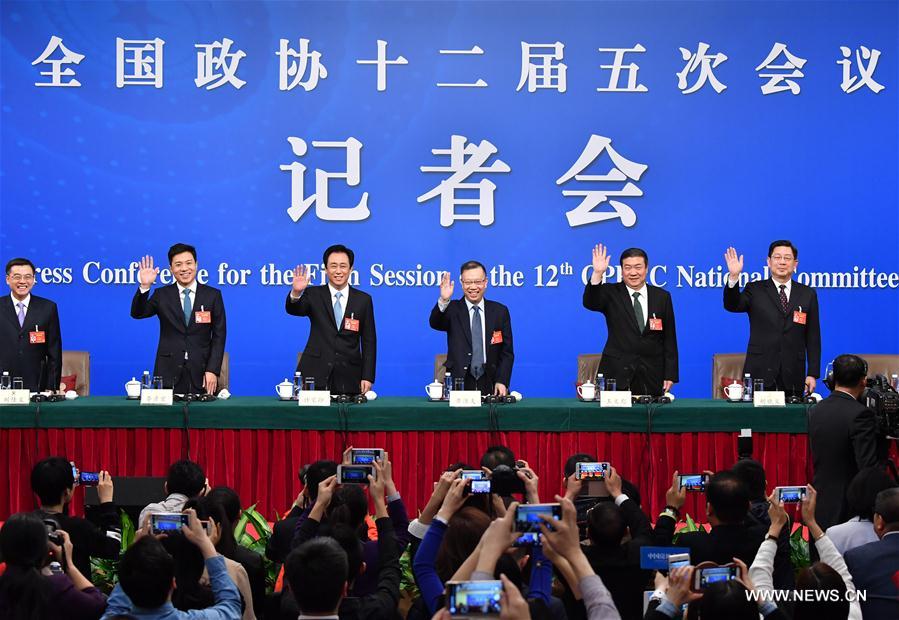 (TWO SESSIONS)CHINA-BEIJING-CPPCC-PRESS CONFERENCE-SOCIETY AND PEOPLE (CN)