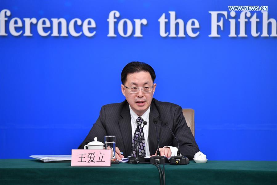 (TWO SESSIONS)CHINA-BEIJING-NPC-PRESS CONFERENCE-LEGISLATION (CN)