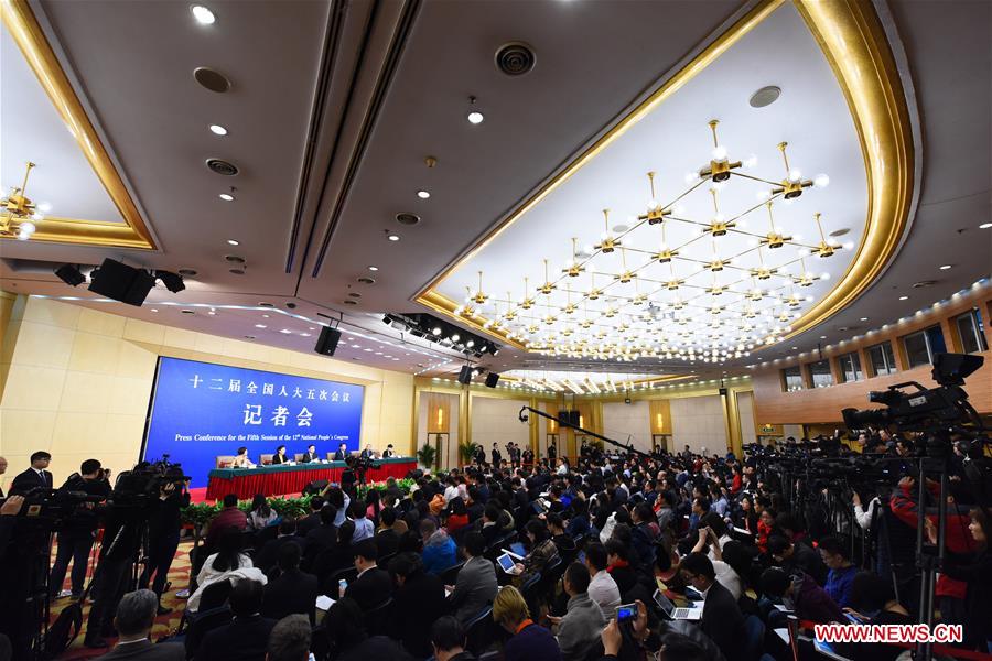 (TWO SESSIONS)CHINA-BEIJING-NPC-PRESS CONFERENCE-REFORM (CN)