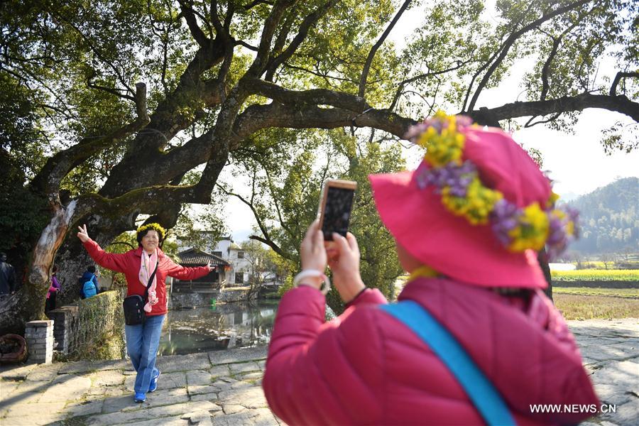 CHINA-JIANGXI-WUYUAN-SPRING SCENERY (CN)