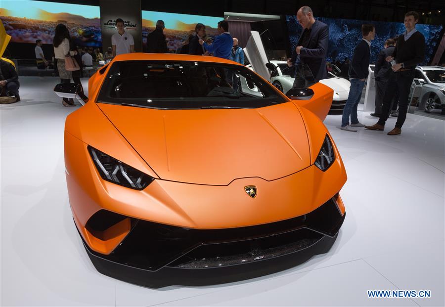 SWITZERLAND-GENEVA-MOTOR SHOW-PUBLIC