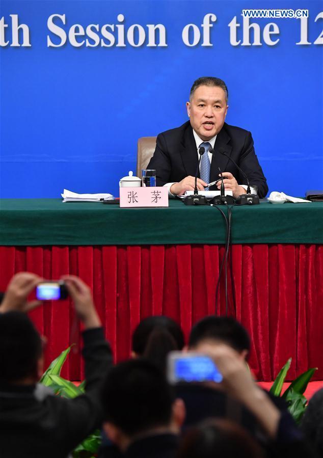 (TWO SESSIONS)CHINA-NPC-PRESS CONFERENCE-COMMERCE (CN)