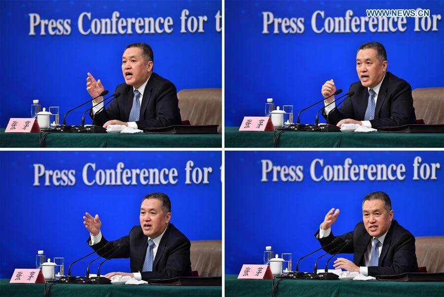 (TWO SESSIONS)CHINA-NPC-PRESS CONFERENCE-COMMERCE (CN)