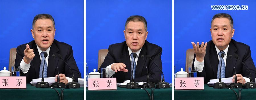 (TWO SESSIONS)CHINA-NPC-PRESS CONFERENCE-COMMERCE (CN)