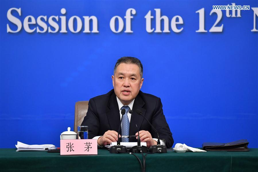(TWO SESSIONS)CHINA-NPC-PRESS CONFERENCE-COMMERCE (CN)