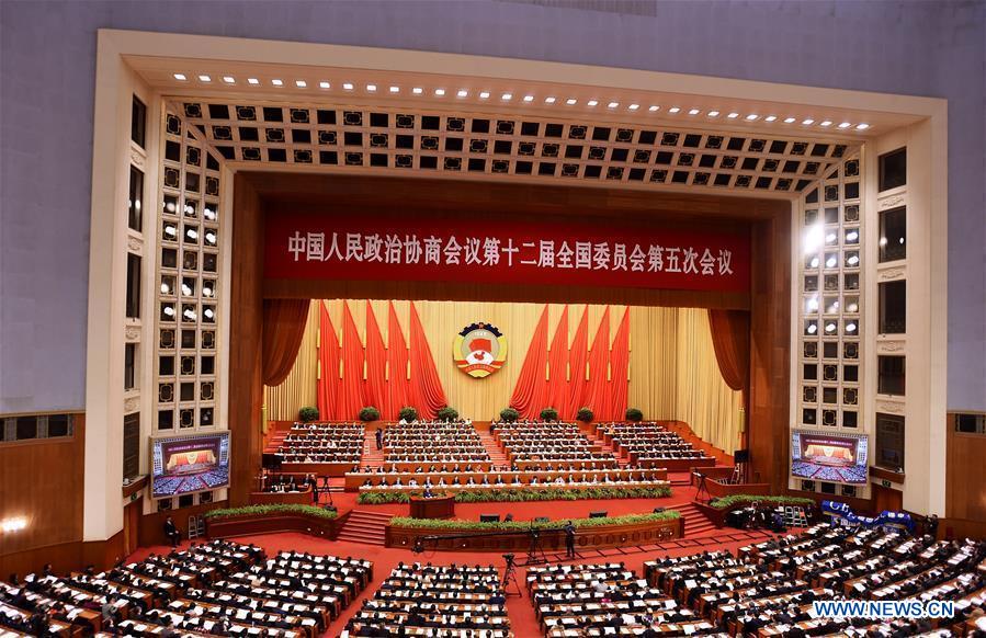 (TWO SESSIONS)CHINA-BEIJING-CPPCC-FOURTH PLENARY MEETING (CN)