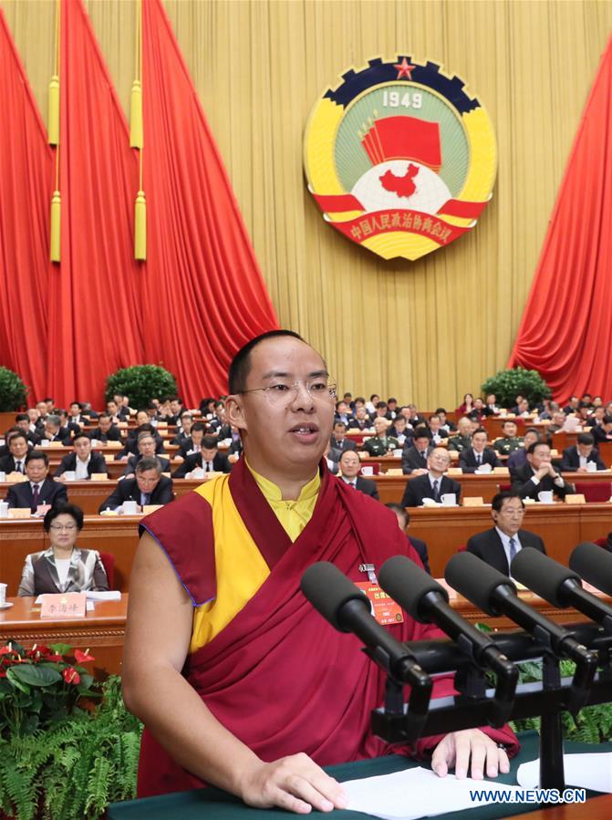 (TWO SESSIONS)CHINA-BEIJING-CPPCC-FOURTH PLENARY MEETING-11TH PANCHEN LAMA (CN)