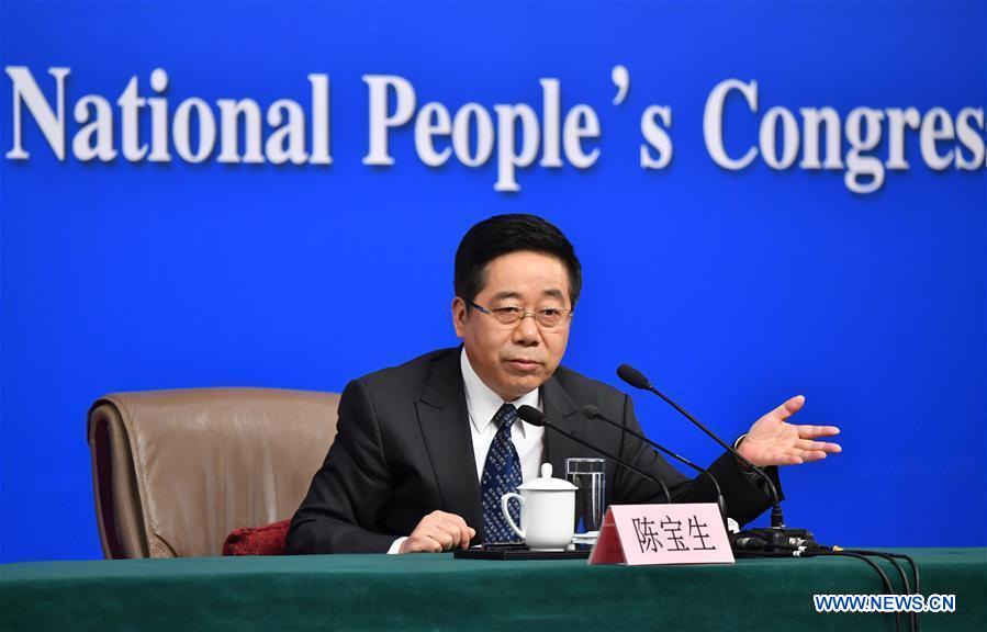 (TWO SESSIONS)CHINA-BEIJING-NPC-PRESS CONFERENCE-EDUCATION (CN)