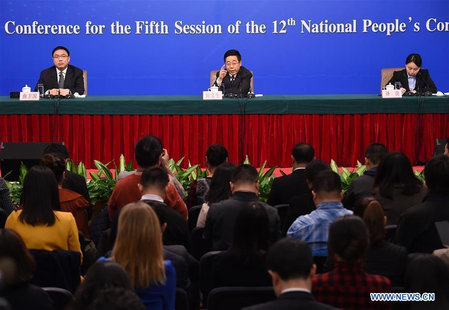 (TWO SESSIONS)CHINA-BEIJING-NPC-PRESS CONFERENCE-EDUCATION (CN)